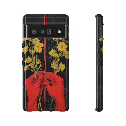 We Are All Connected Floral Phone Case