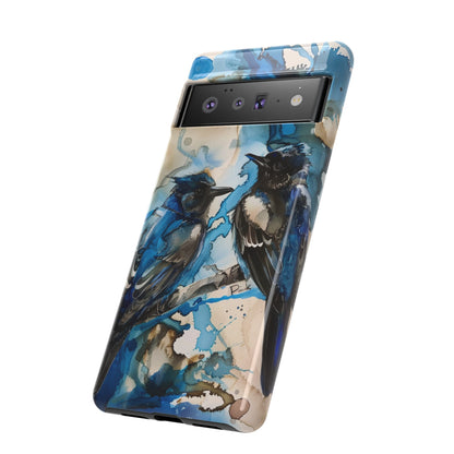 Blue Bird Watercolor Phone Case