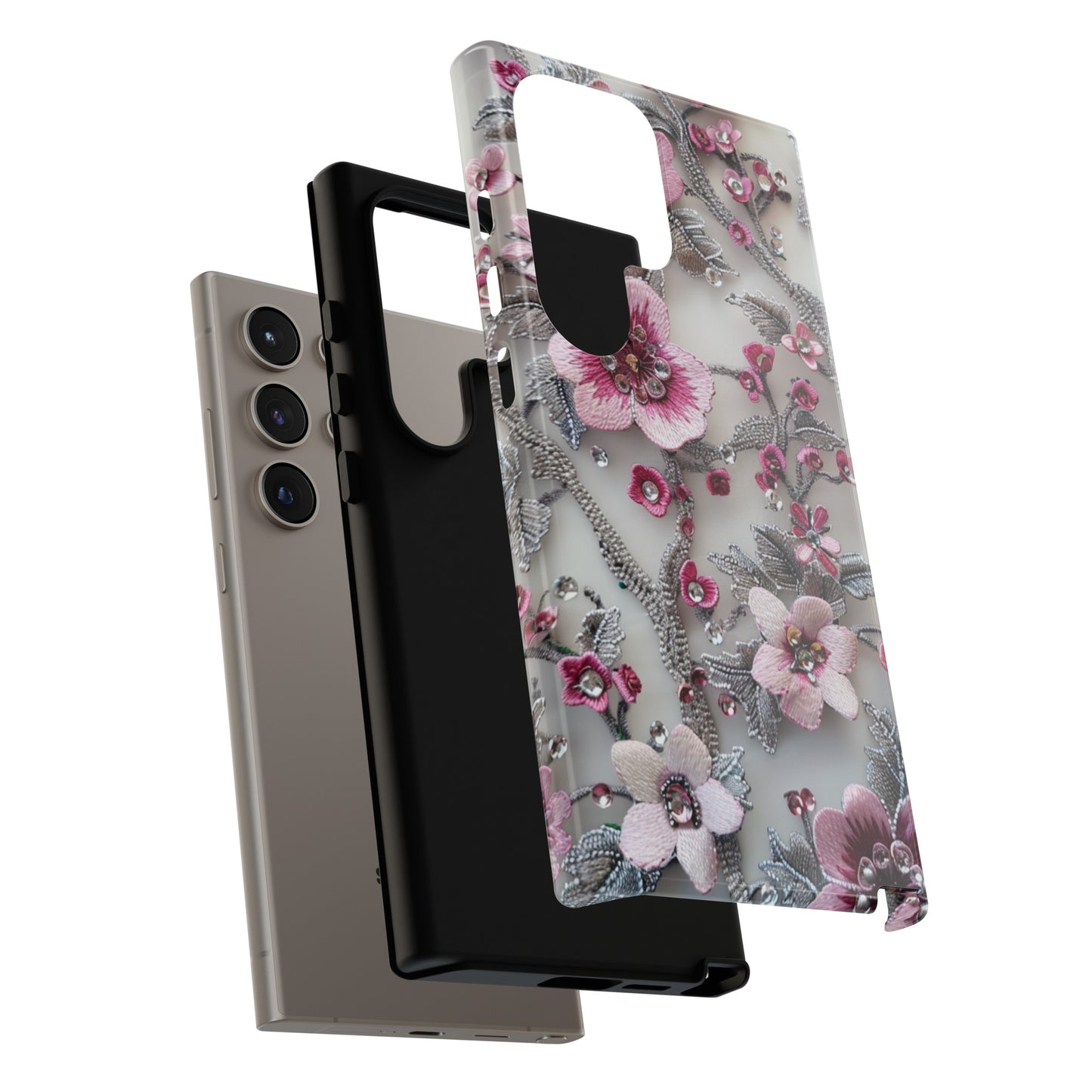 Coquette Aesthetic Floral Art iPhone 12 Case