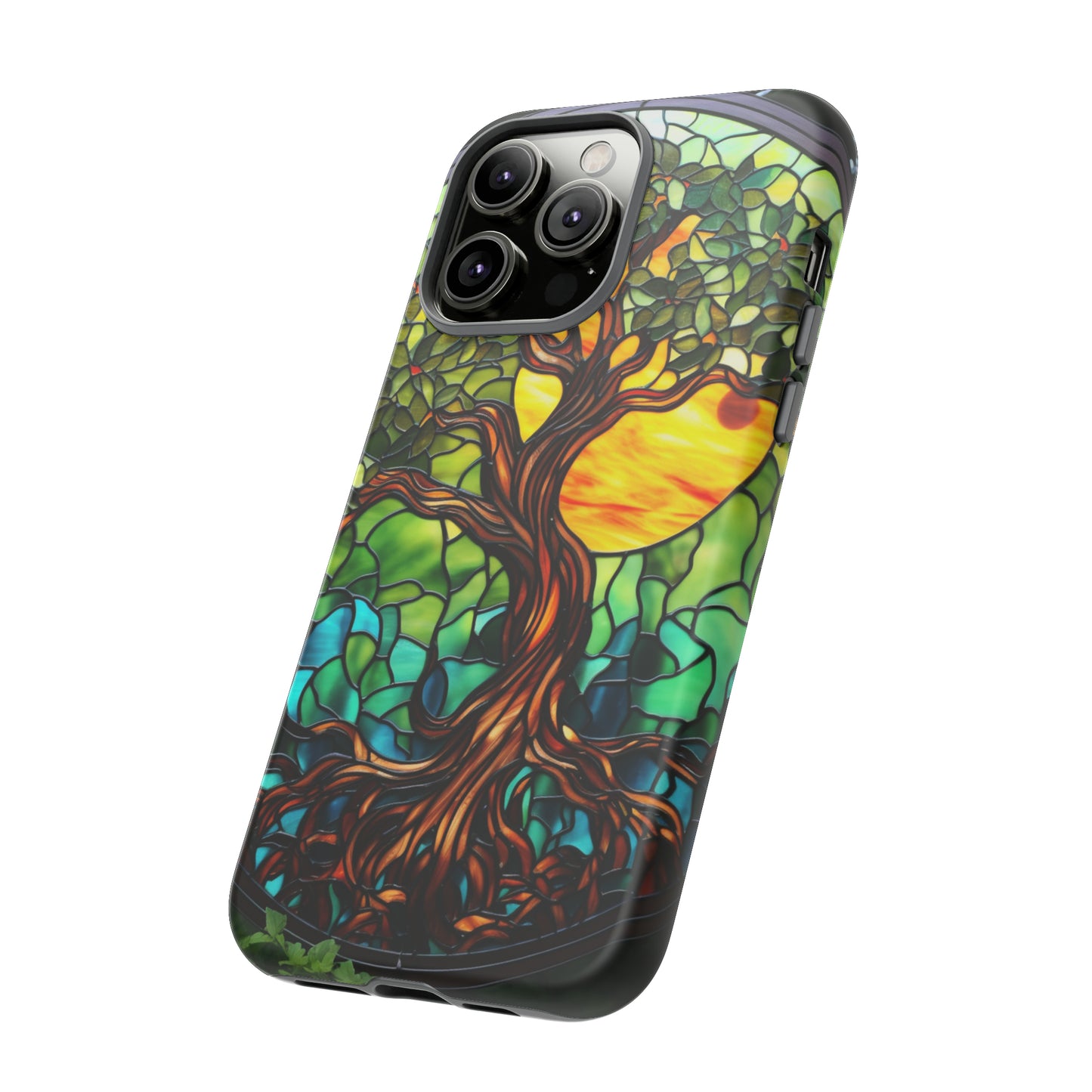 Stained Glass Mosaic Tile Phone Case