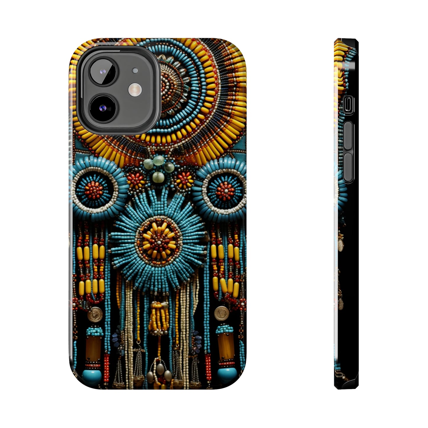 Native American Beadwork iPhone Case | Crafted Elegance with Cultural Heritage