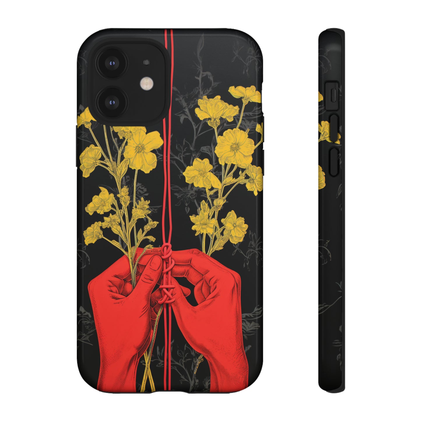 We Are All Connected Floral Phone Case