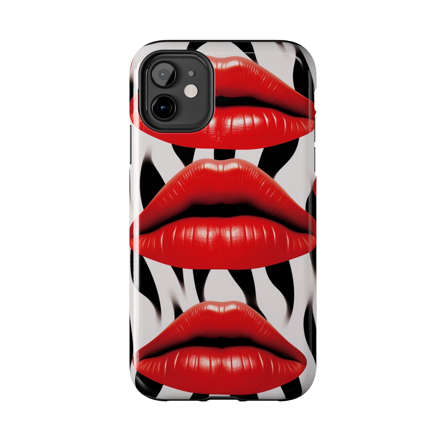 Kiss Lips iPhone Case | Expressive and Playful Design for iPhone 11, 12, 13, 14