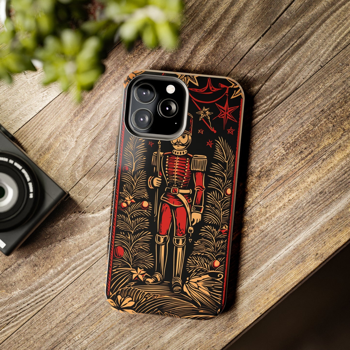 Guardian of Yuletides Past: Vintage Christmas Toy Soldier | Tough iPhone Case