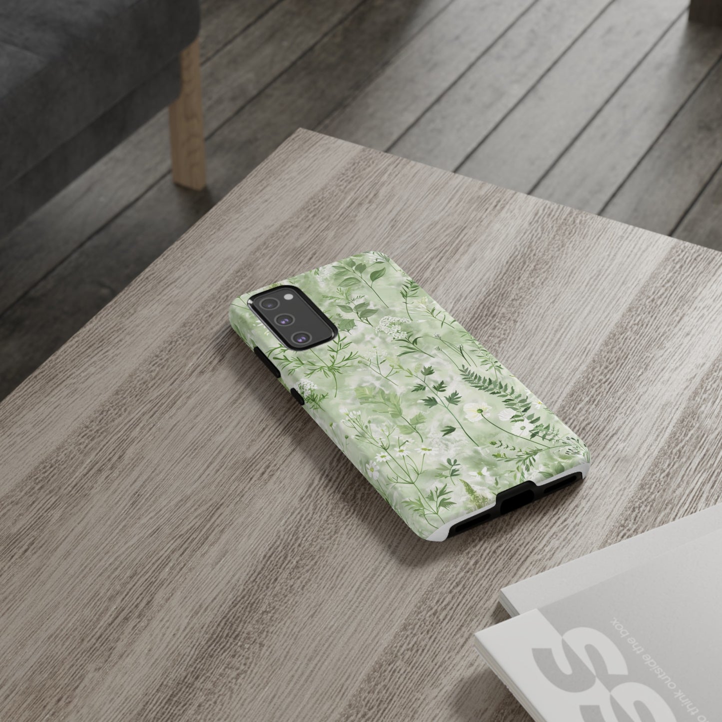 Floral Sage Green Wildflower Phone Case