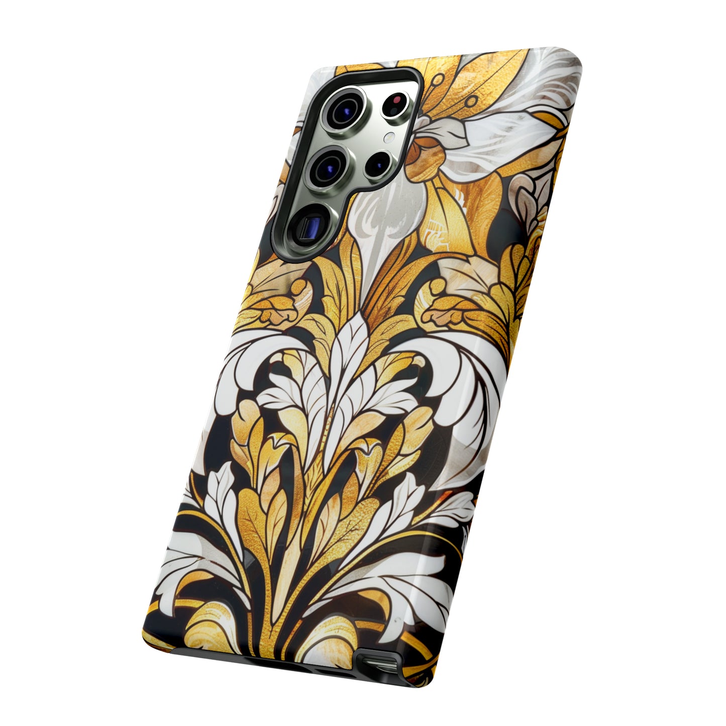 Art Deco Stained Glass floral Phone Case