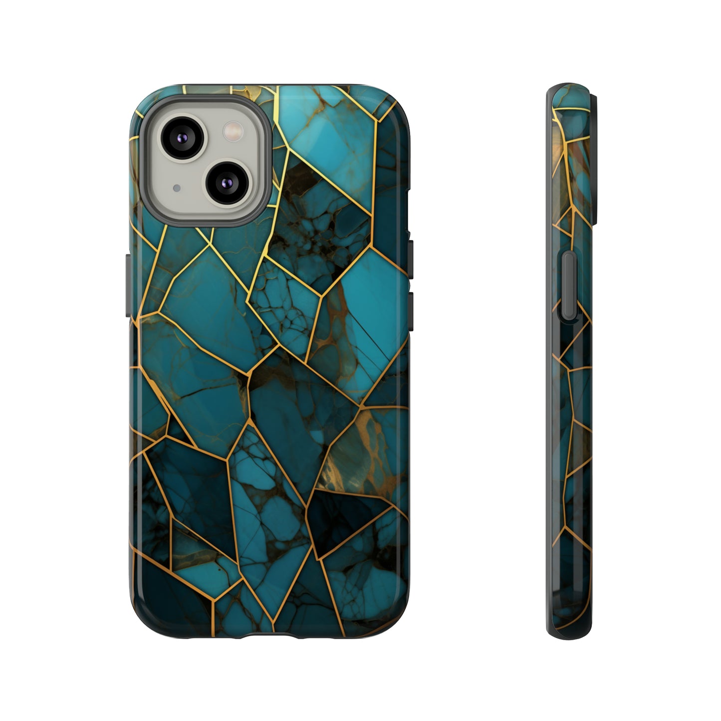 Abstract Mosaic Phone Case for iPhone 15, 14, Pro Max, 13, 12 & Samsung Galaxy S23, S22, S21, Google Pixel 7