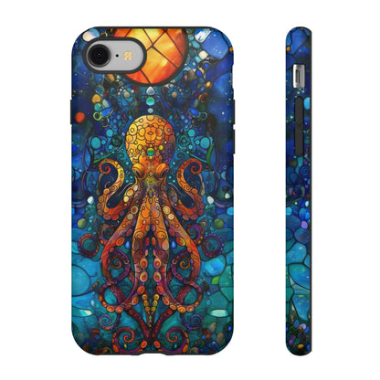 Octopus Stained Glass Undersea Magic Phone Case