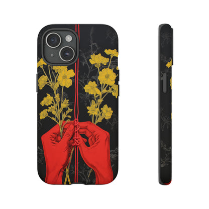 We Are All Connected Floral Phone Case