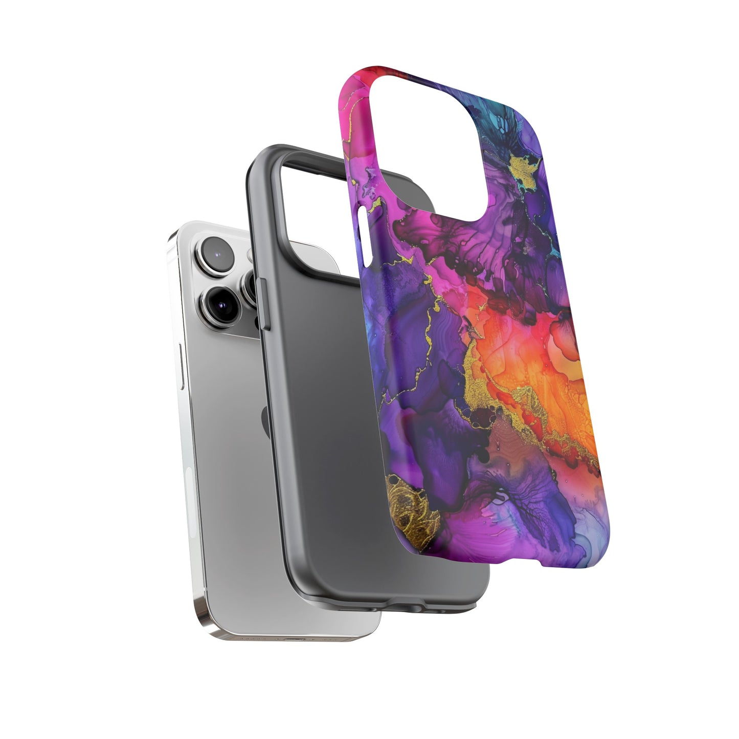 Floral Color Explosion iPhone 12 Case