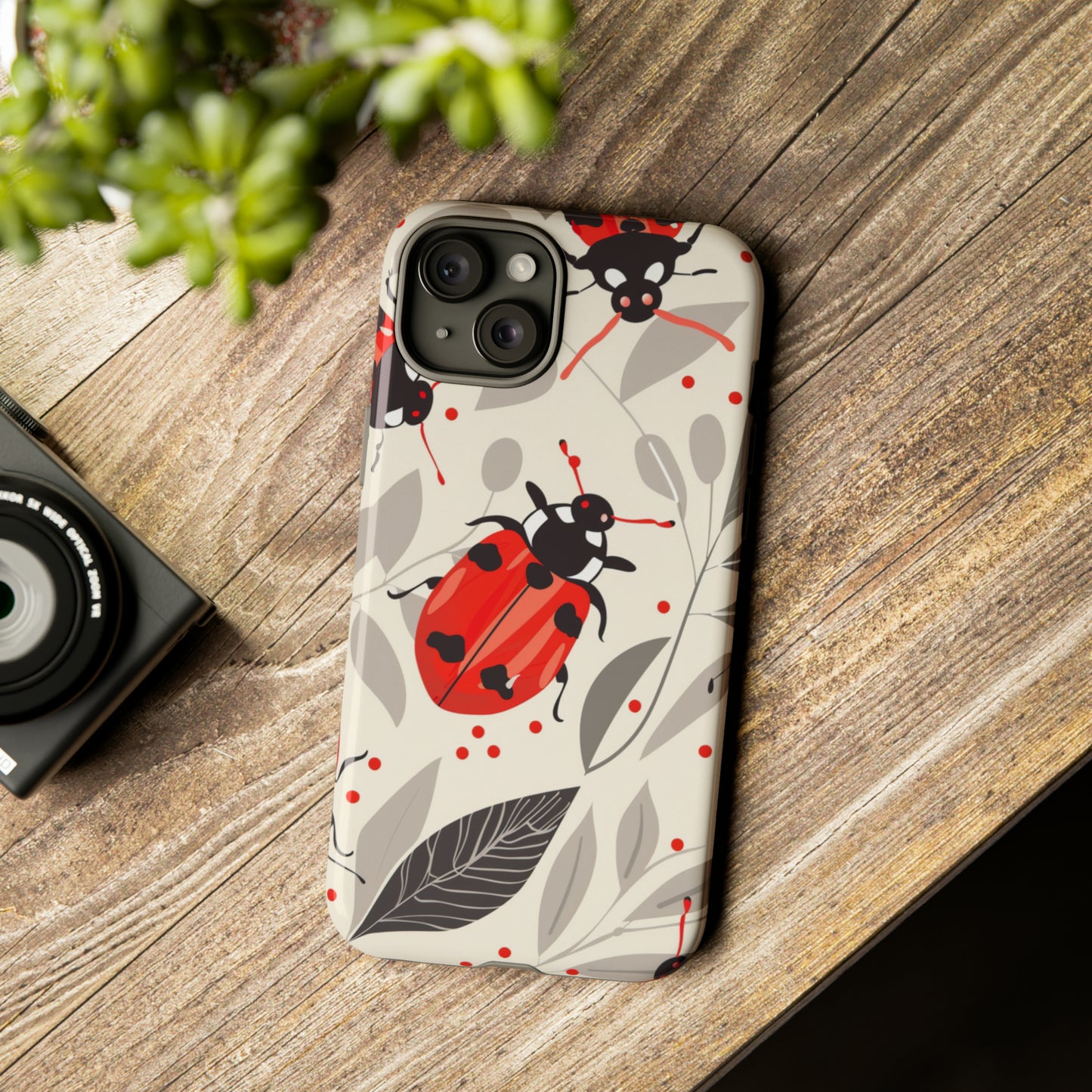 Lady Bug Vintage Vibe Phone Case