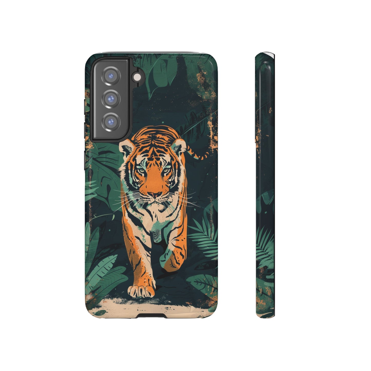 Retro Jungle Tiger Phone Case