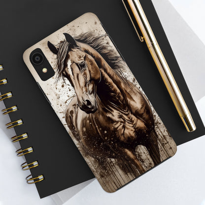 Elegant Equine Majesty: Horse Lover | Tough iPhone Case