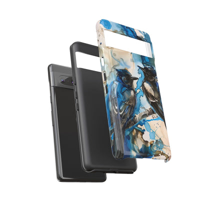 Blue Bird Watercolor Phone Case