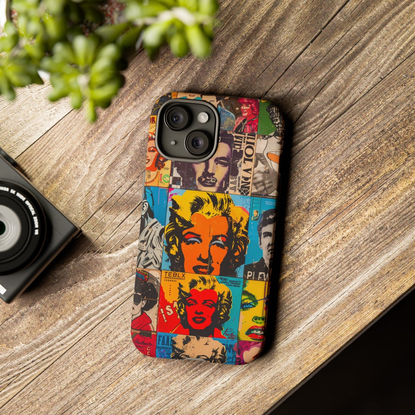 Retro Hollywood Pop Art Phone Case