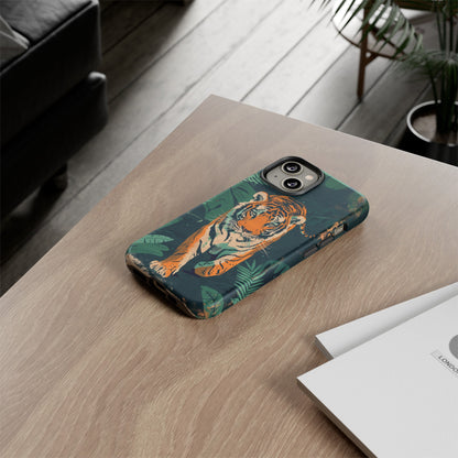 Retro Jungle Tiger Phone Case