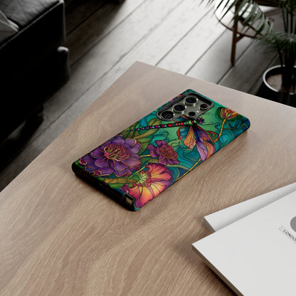 Art Nouveau Dragonfly - A Timeless Symbol of Elegance for Google Pixel, iPhone, and Samsung Cases