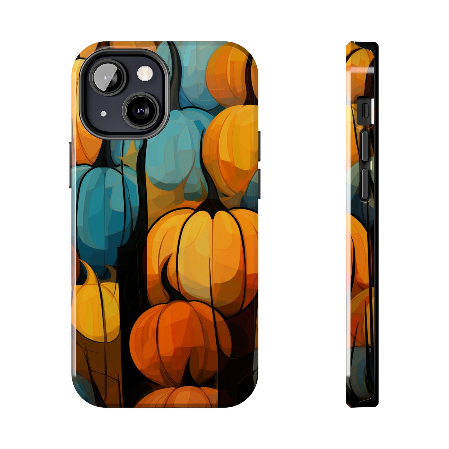 Halloween Fall Pumpkins iPhone Case | Embrace the Spooky Autumn Vibes