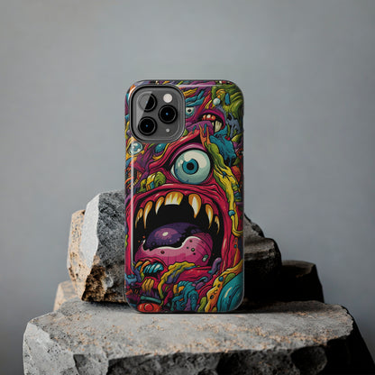 Psychedelic Dive: Monsters in the Mind & Mysteries Under the Bed | iPhone Tough Case