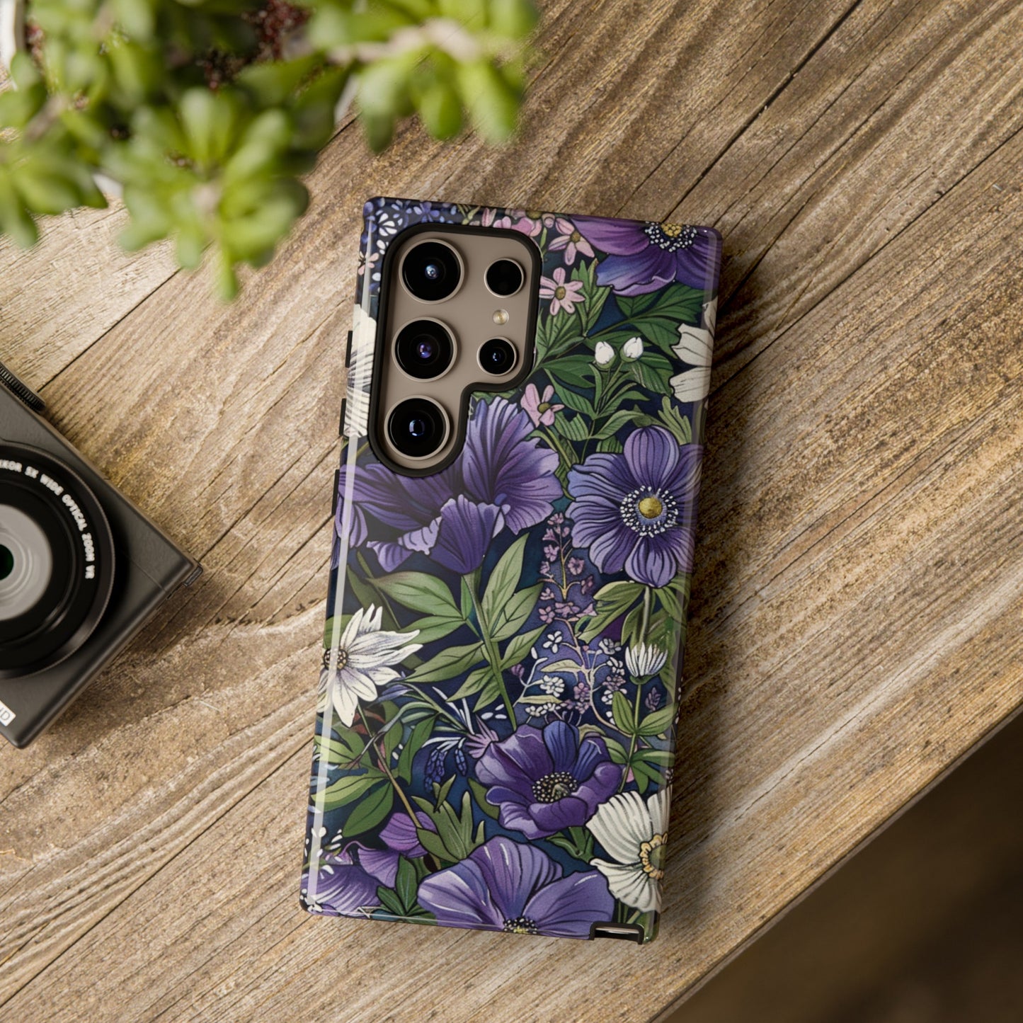 Floral Sage Purple Wildflower Phone Case