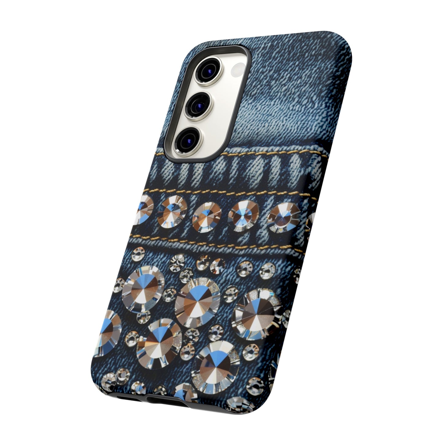 Blue Jean Queen Rhinestone Bling Phone Case