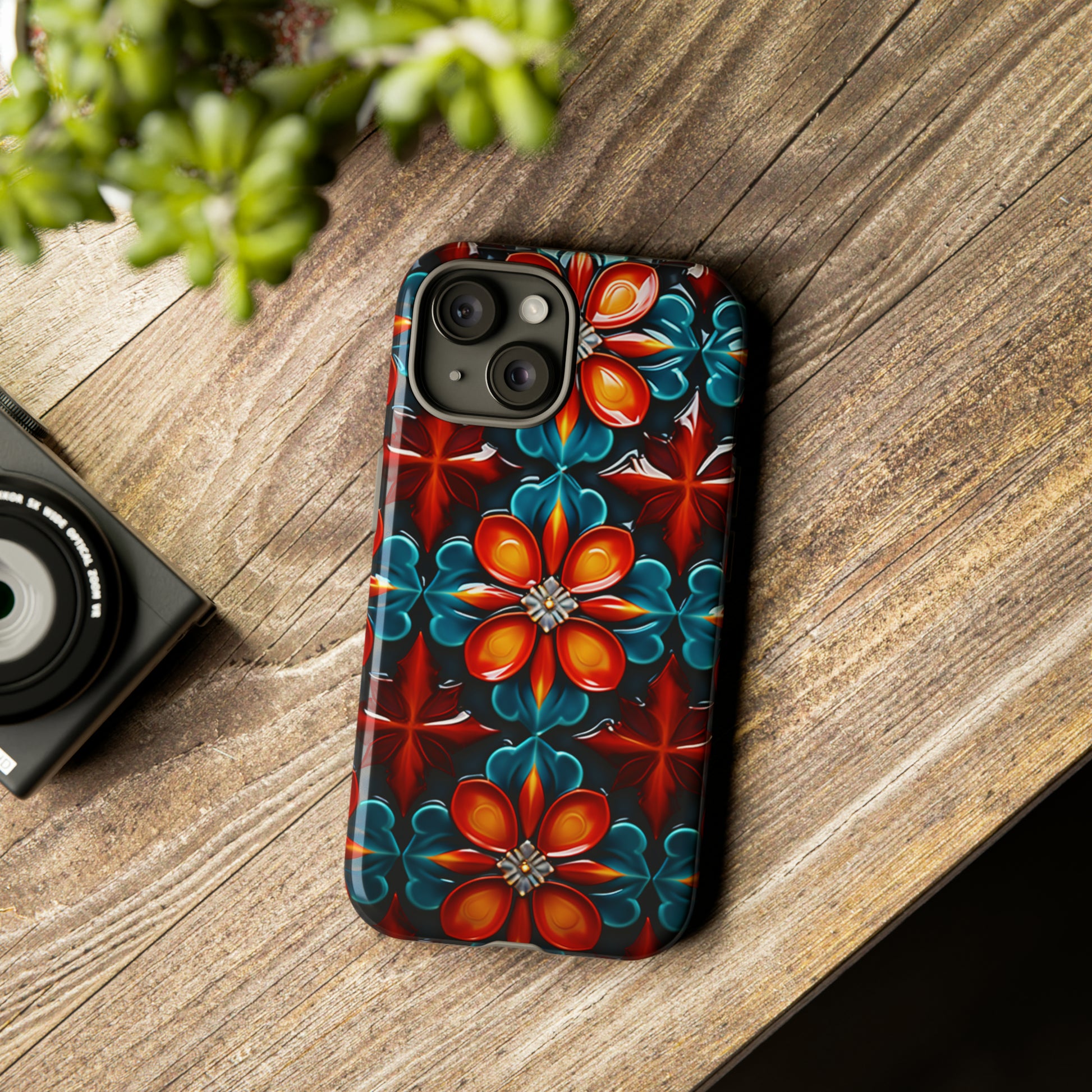 Mexican Talavera Glass Tile iPhone Case