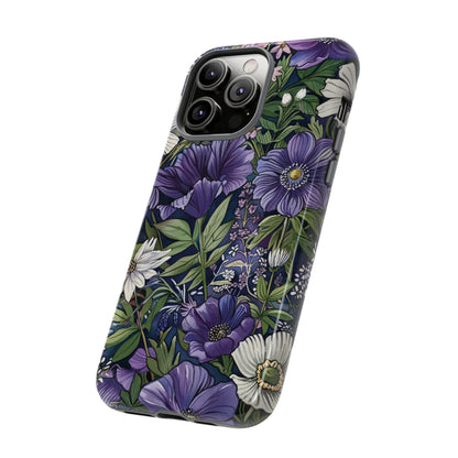 Floral Sage Purple Wildflower Phone Case