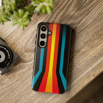 Retro Lines 1980s Flashback Phone Case