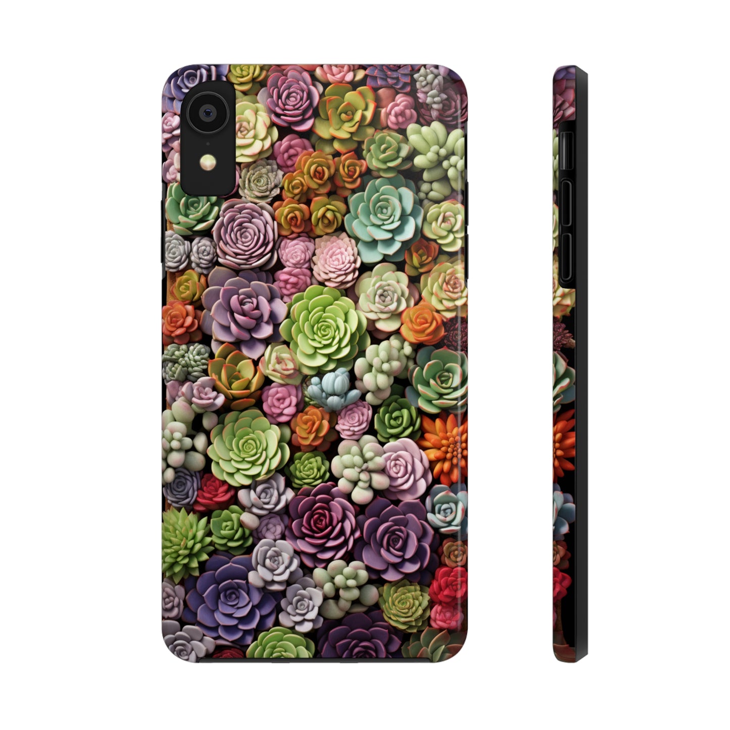 Succulent Desert Cactus Floral iPhone Case | Embrace the Beauty of Arid Elegance