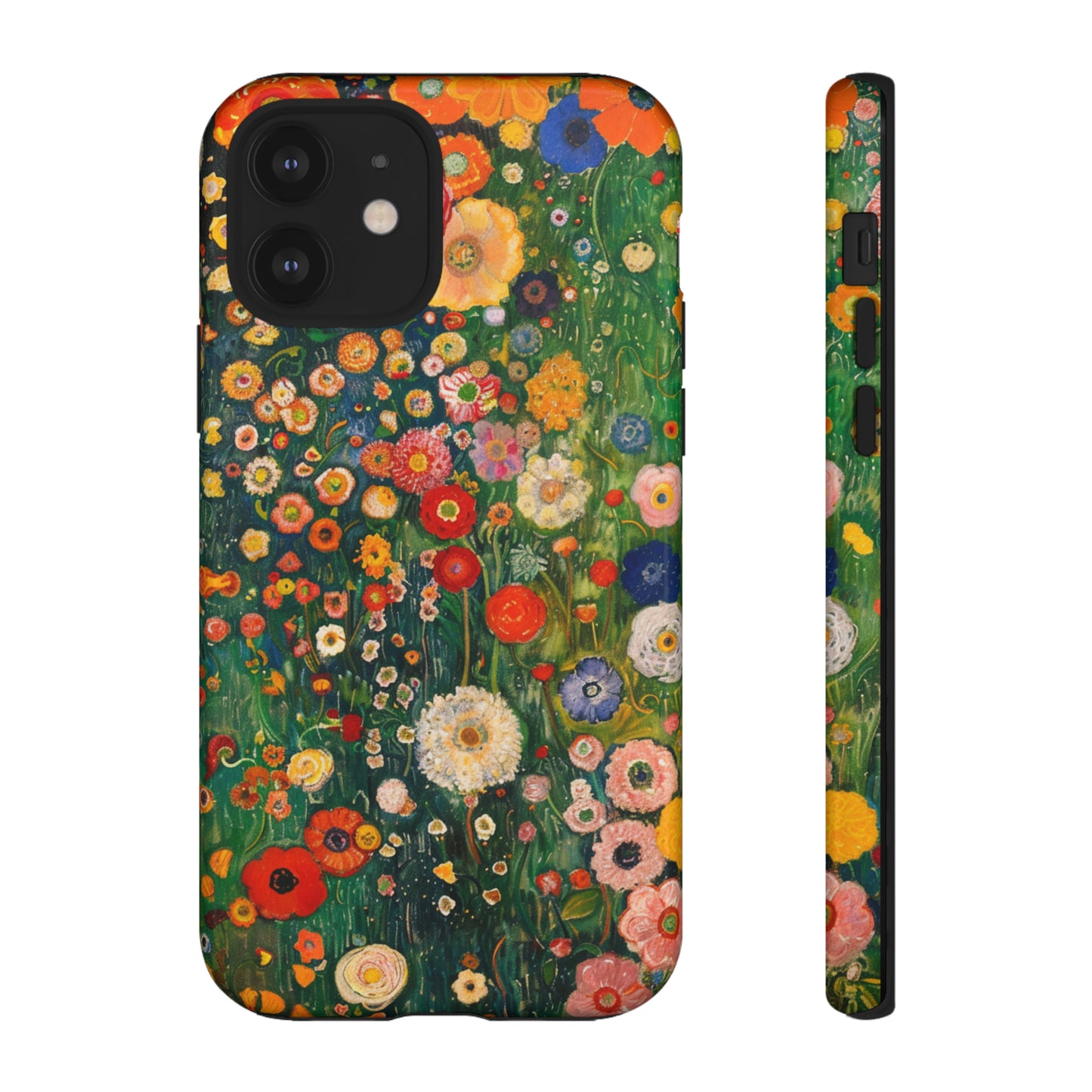 Gustav Klimt Style Flower Garden Painting Phone Case