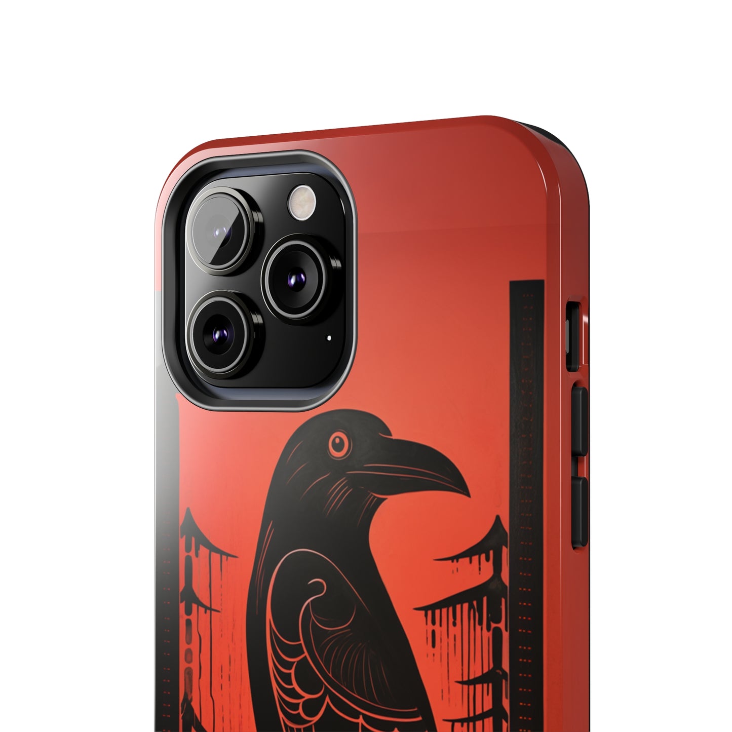 Mystic Totem: Northwest Native American Tribal Raven | Cultural Heritage iPhone Case