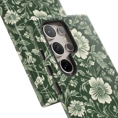 Floral Sage Green Wildflower Phone Case