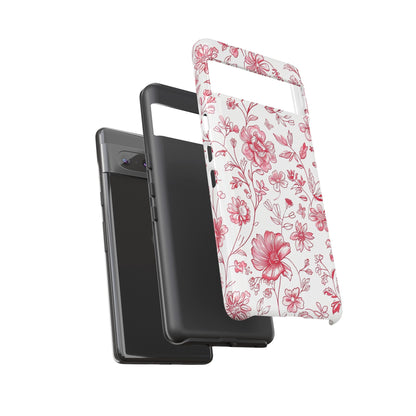 Pink Floral Wildflower Phone Case