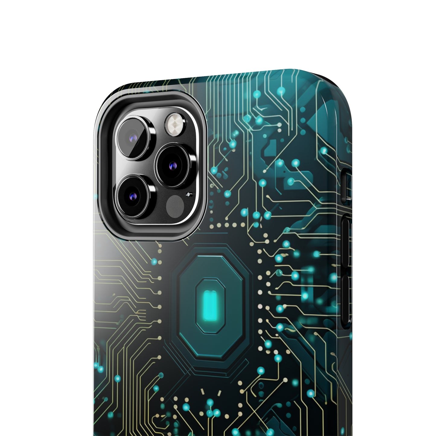 Neon Nexus: Cyberpunk Circuit Board | Futuristic Tech-Inspired iPhone Case