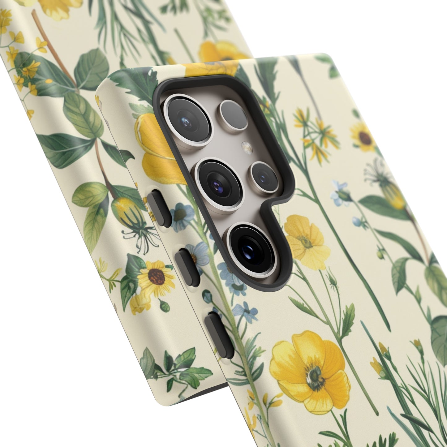 Floral Sage Yellow Wildflower Phone Case