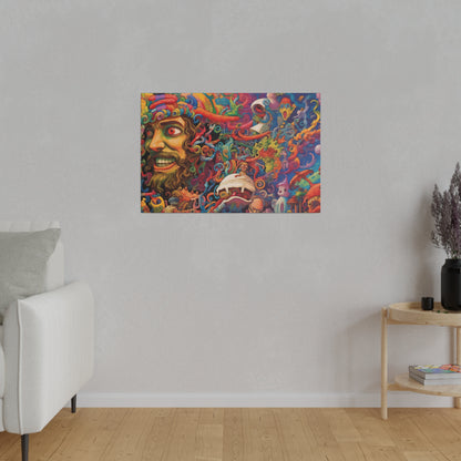 Psychedelic Experience Art | Stretched Canvas Print