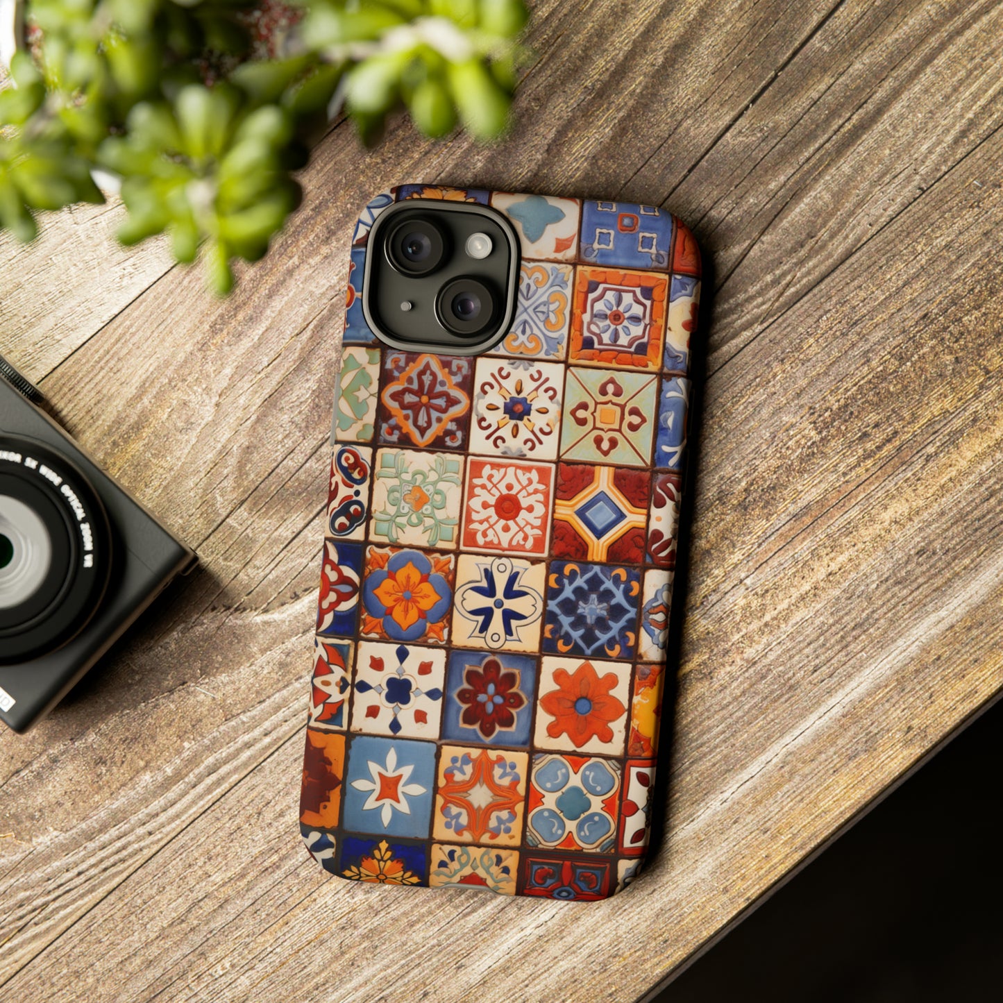 Mexican Tile Phone Case Fits all iPhone 15, Samsung and Pixel