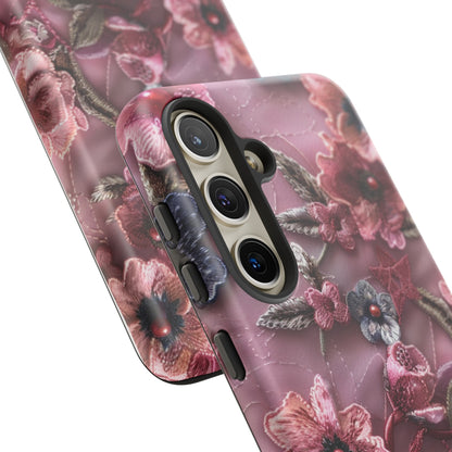 Coquette Aesthetic Floral Art Phone Case