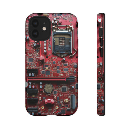 Open Circuit Naked Motherboard Technology Phone Case