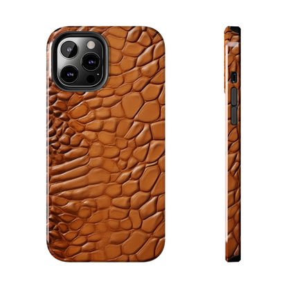 Faux Alligator Skin Textured look and style iPhone Case