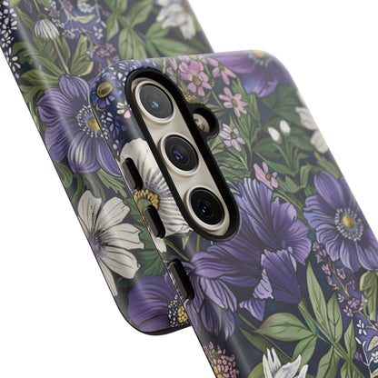 Floral Sage Purple Wildflower Phone Case