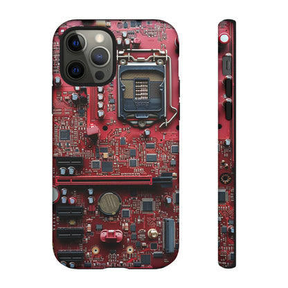 Open Circuit Naked Motherboard Technology Phone Case