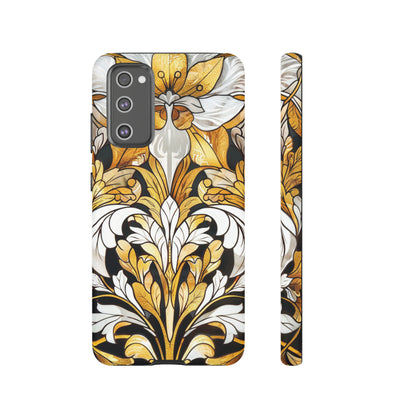 Art Deco Stained Glass floral Phone Case