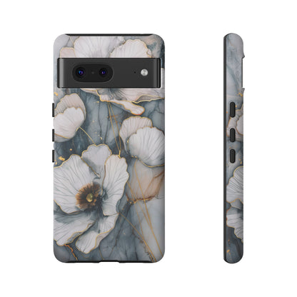 Flowers and Gold Phone Case