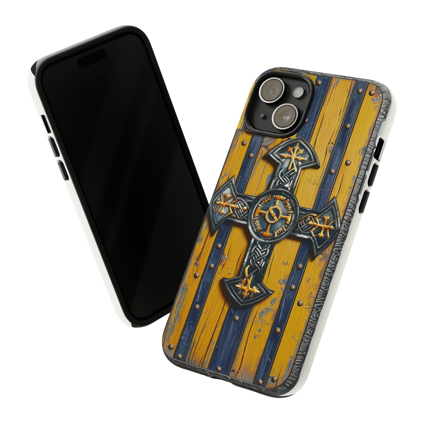 Viking Battle Shield Phone Case