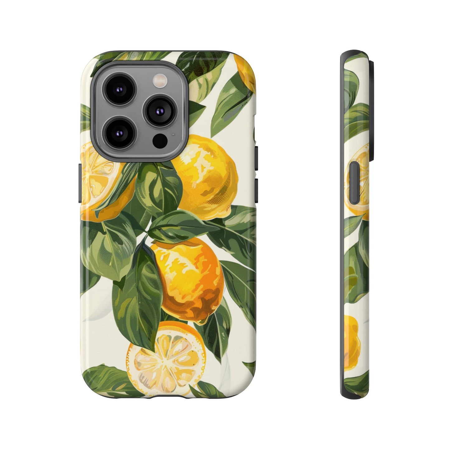 Yellow Lemon Italian  Painting iPhone 13 Case