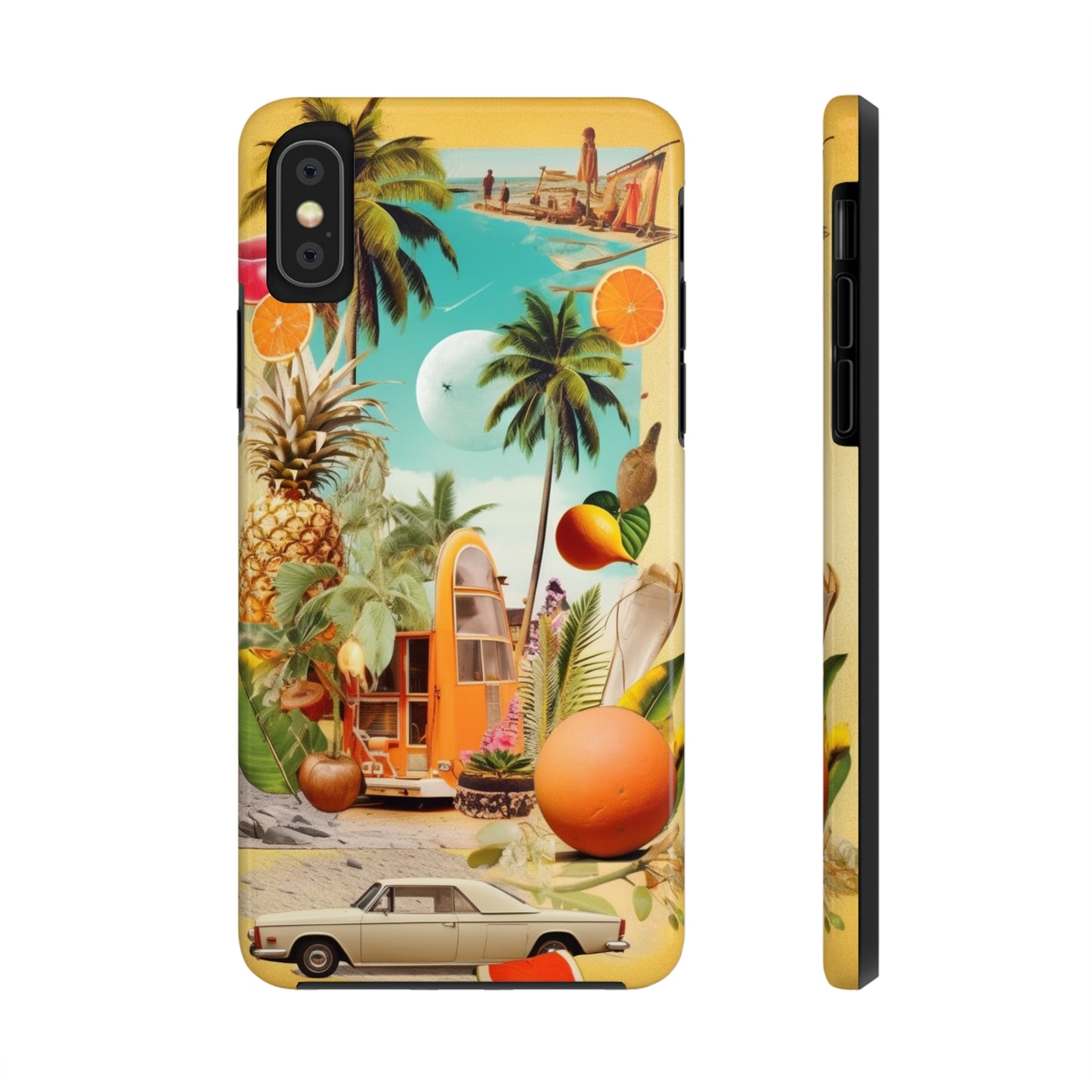 Summer Vibrations iPhone Tough Case | Embrace the Energetic Spirit of Summer with Reliable Protection