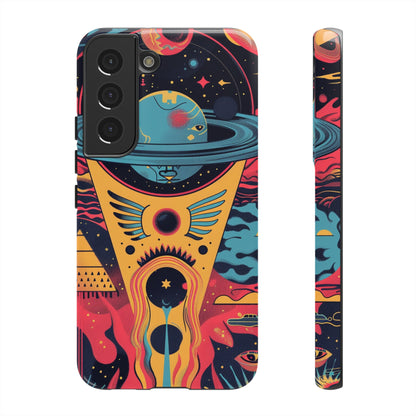 Cosmic Journey Space and Time Phone Case