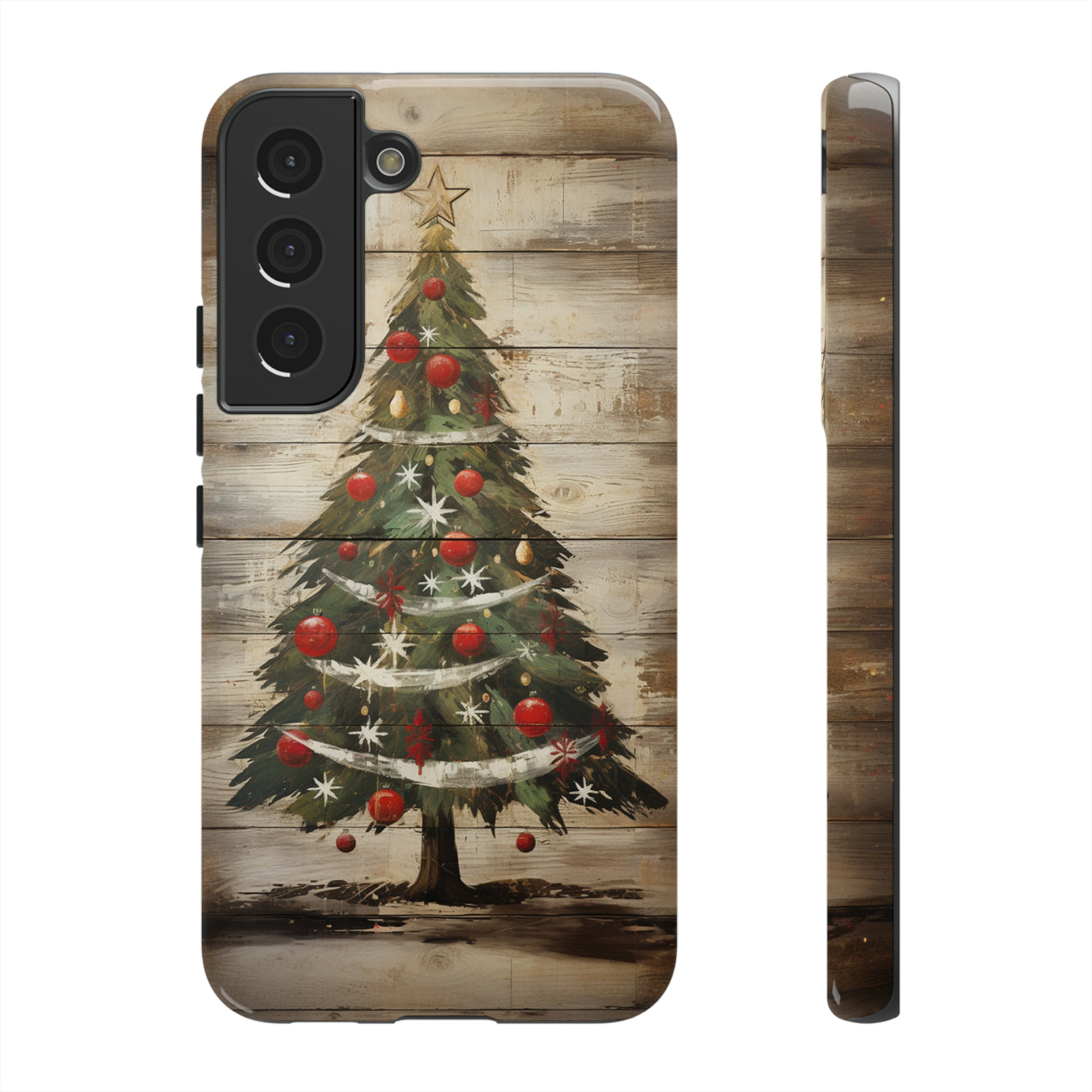 Festive Christmas design case for iPhone 15