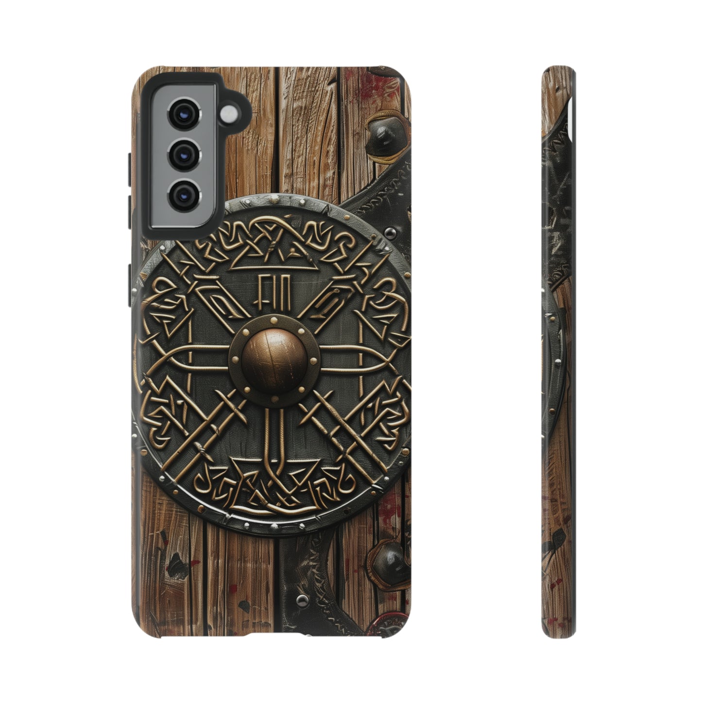 Viking Battle Shield Phone Case